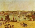 El puerto interior Dieppe 1902 Camille Pissarro